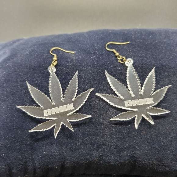 Acrylic Dangle Novelty Earrings - Picture 7 of 15